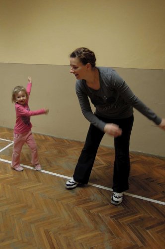 Hravé cvičení pro děti a rodiče - 7.11.2013